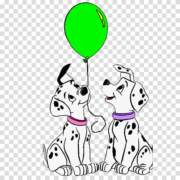 Balloon Drawing, Dalmatian Dog, 101 Dalmatians, Coloring Book, Hundred And One Dalmatians, Cruella De Vil, Cartoon, Film transparent background PNG clipart
