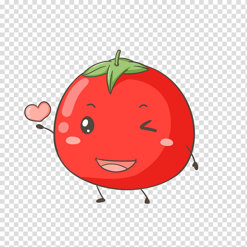 Happy Family, Tomato, Strawberry, Balloon, Apple, Fruit, Facial Expression, Red transparent background PNG clipart