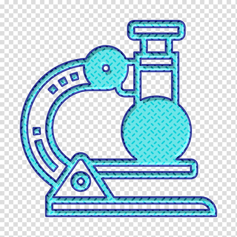 Research icon Crowdfunding icon Microscope icon, Aqua, Turquoise, Text, Symbol transparent background PNG clipart