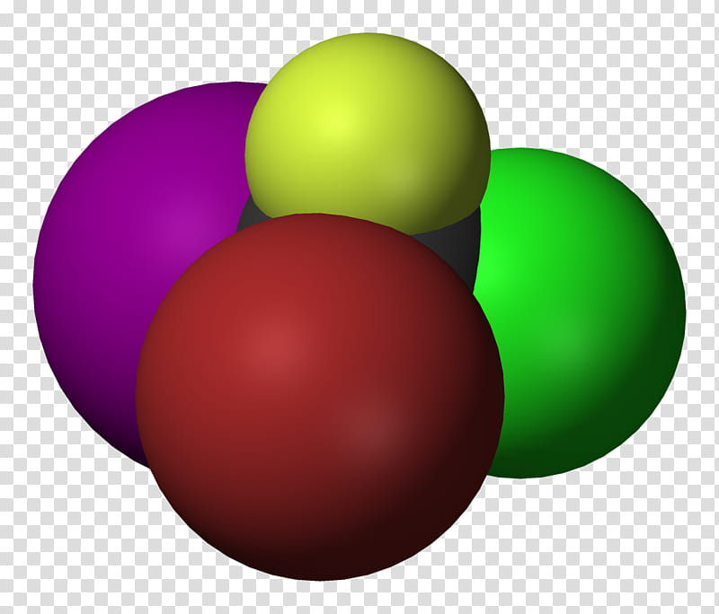 Easter Egg, Bromochlorofluoroiodomethane, Halogen, Haloalkane, Chirality, Substituent, Atom, Fluorine transparent background PNG clipart