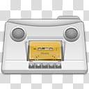 VannillA Cream Icon Set, Music (alt), cassette radio transparent background PNG clipart