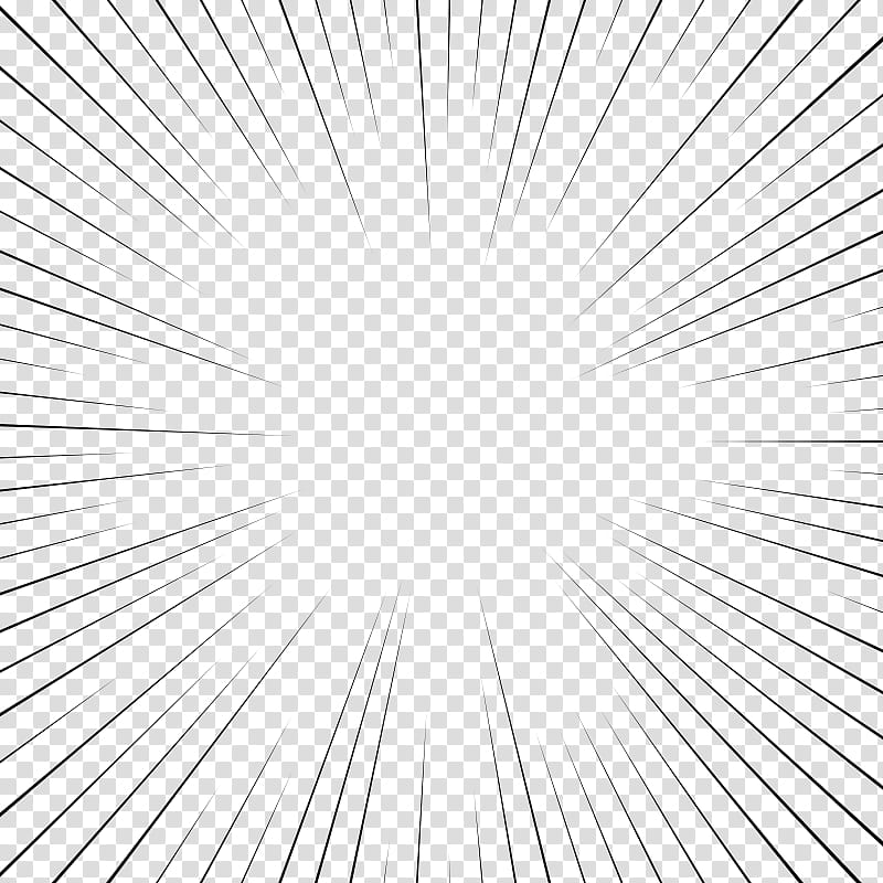 screentones action lines , black lines with sun rays drawing transparent background PNG clipart