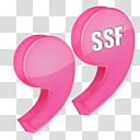 All my s, pink double quotation mark illustration transparent background PNG clipart