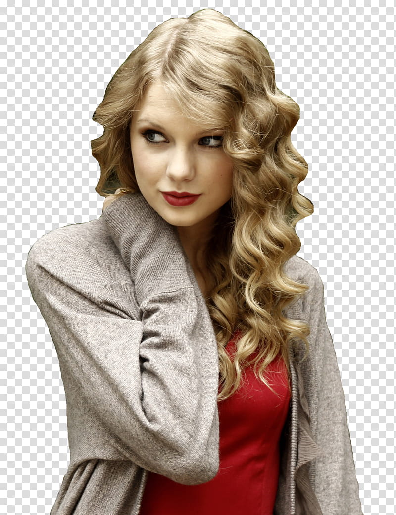 taylor swift , Taylor Swift smiling and holding neck transparent background PNG clipart