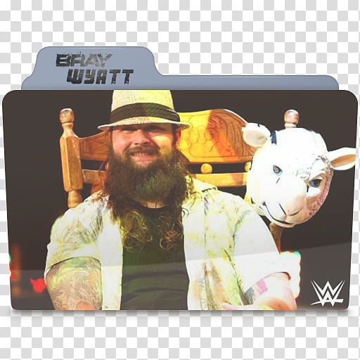 WWE Bray Wyatt Folder Icon transparent background PNG clipart