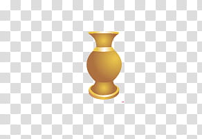 movables, gold-colored vase illustration transparent background PNG clipart