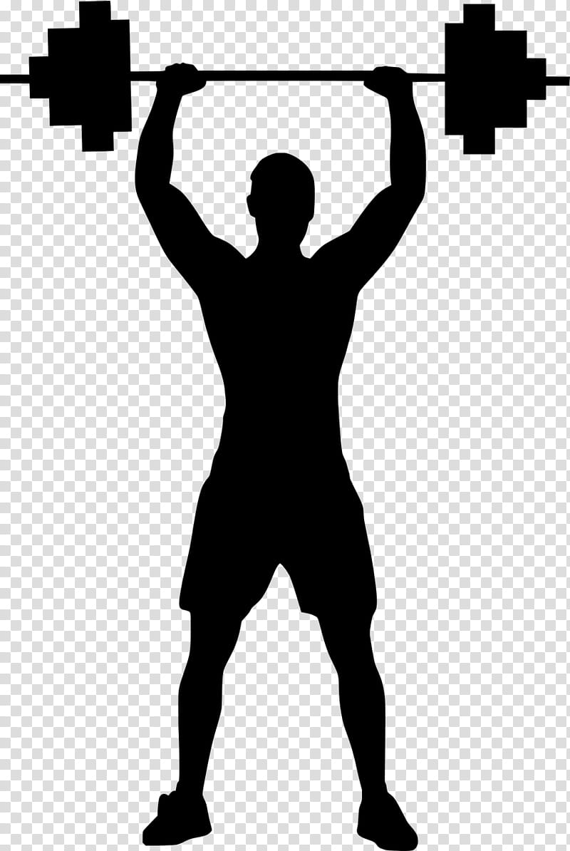 Fitness, Tshirt, Silhouette, Olympic Weightlifting, Fitness Centre, Bodybuilding, Exercise, Standing transparent background PNG clipart