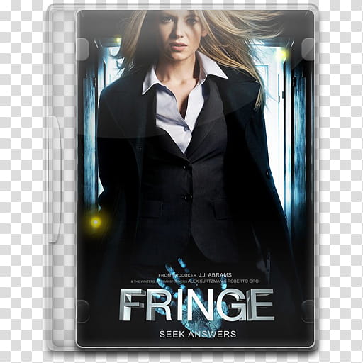 Fringe Icon , Fringe , Fringe Seek Answers DVD case transparent background PNG clipart