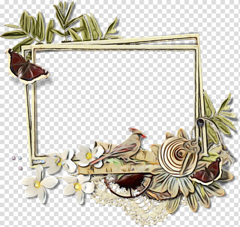 Flower Background Frame, Frames, Bird, Film Frame, Beak, Birdcage ...