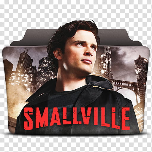 TV Series Folder Icons PACK , Smallville transparent background PNG clipart