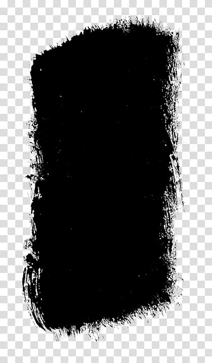 Brushset  paint and scribble, black paint stroked transparent background PNG clipart
