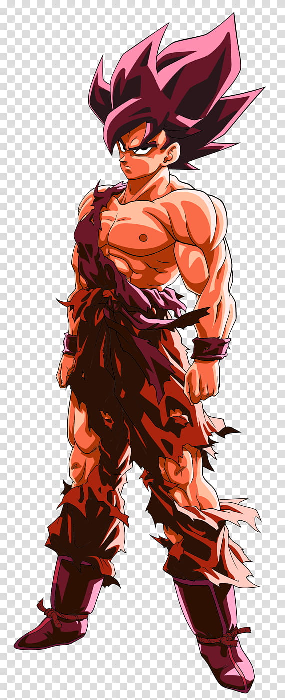 Goku Super Saiyan (Namek), Kaioken Palette transparent background PNG clipart