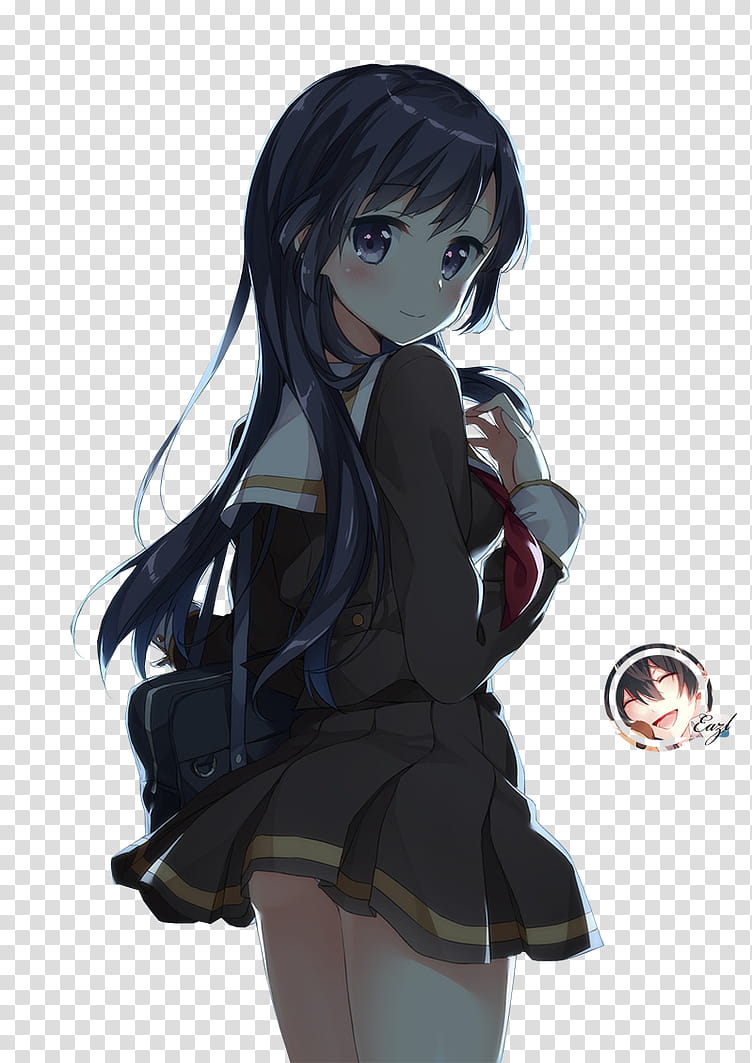 [Render] Kousaka Reina, female anime character illustration transparent background PNG clipart