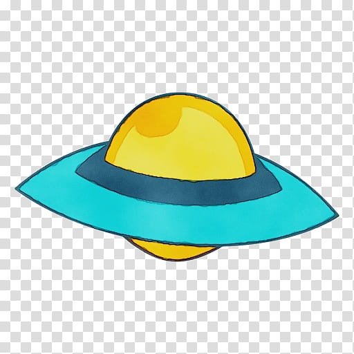 Circle Design, Unidentified Flying Object, Crop Circle, Clothing, Hat, Yellow, Costume Hat, Headgear transparent background PNG clipart