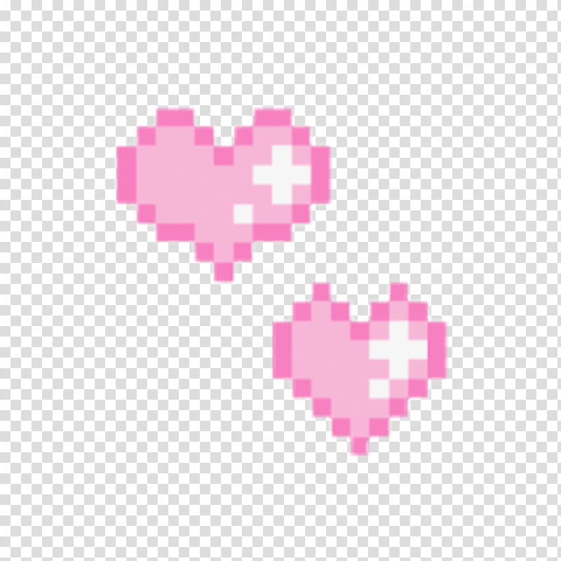 Kawaii Pixel Art, Heart, Cuteness, Drawing, Video Games, Pixelation, Pink, Magenta transparent background PNG clipart