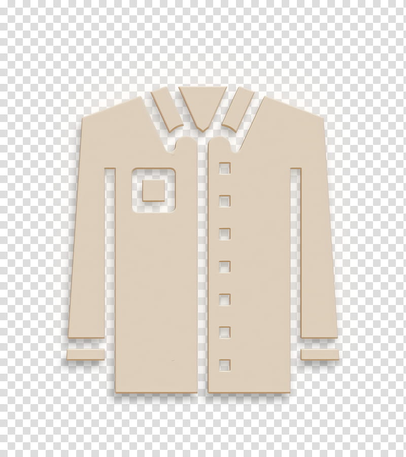 Tie icon Clothes icon Shirt icon, White, Clothing, Outerwear, Sleeve, Beige, Jacket, Jersey transparent background PNG clipart