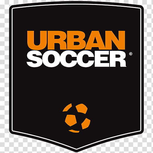 Football Logo, Urbansoccer, Fiveaside Football, Sports, Indoor Soccer, Text, Yellow, Orange transparent background PNG clipart