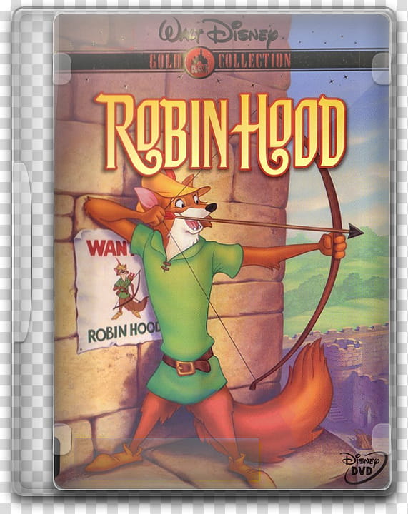 disney movie icons, robin hood transparent background PNG clipart