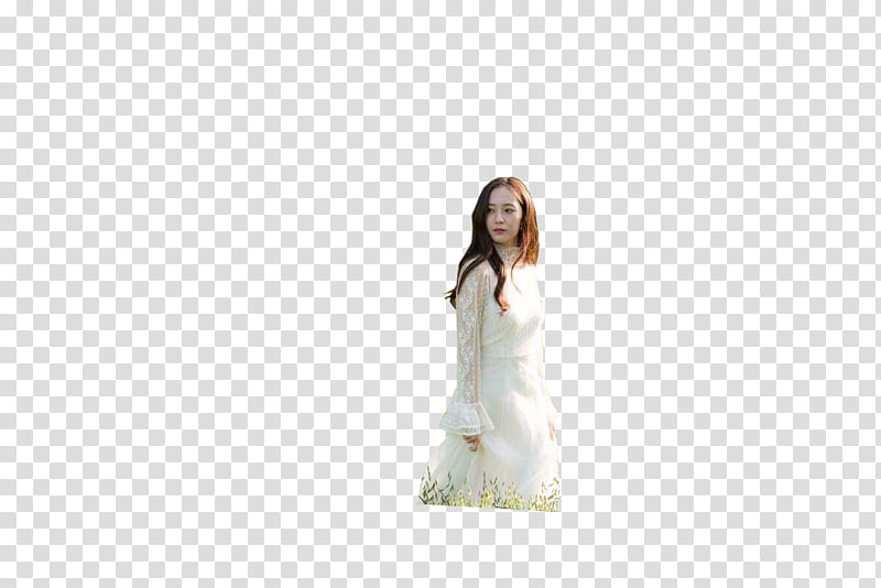 KRYSTAL BRIDE OF WATER GOD, woman in white wedding dress holding her dress transparent background PNG clipart