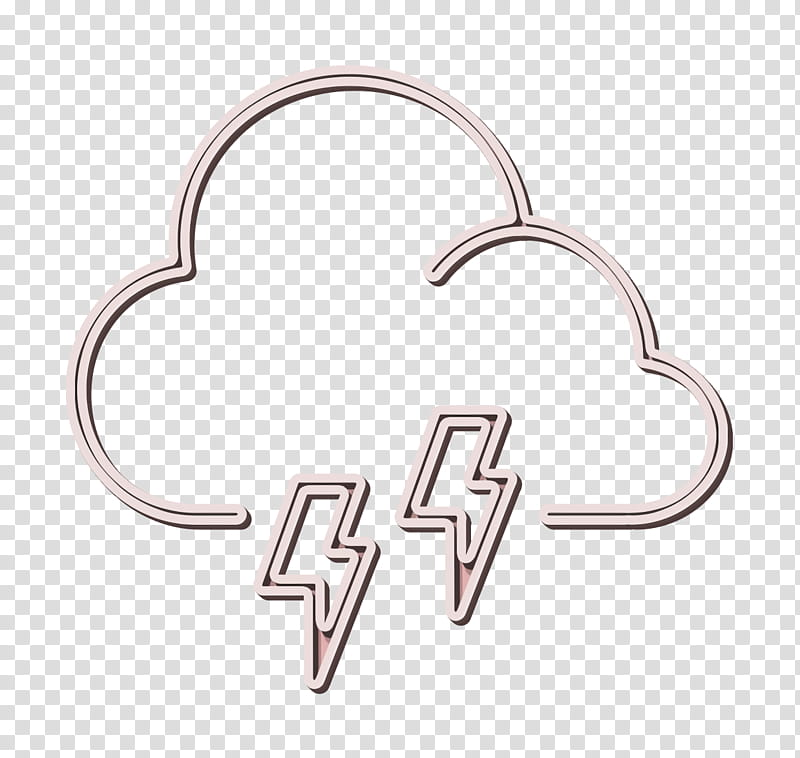 Rain Cloud, Cloud Icon, Lightning Icon, Storm Icon, Weather Icon, Thunderstorm, Meteorology, Weather Forecasting transparent background PNG clipart