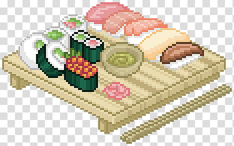 watchers, sushi platter transparent background PNG clipart