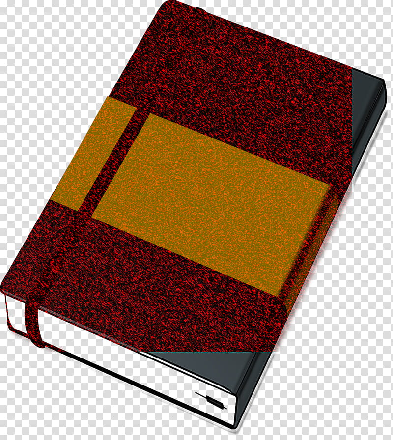 red technology rectangle notebook pattern, Ring Binder transparent background PNG clipart