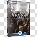MOH Allied Assault DVD Case, MOHAA x icon transparent background PNG clipart