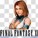 FFXI icon set, FFXI hume female, Final Fantasy illustration transparent background PNG clipart