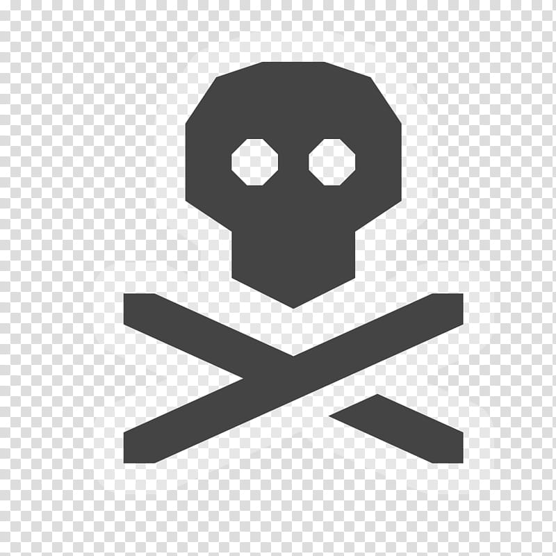 Skull And Crossbones, Symbol, Logo, Jolly Roger, Hazard Symbol, Line, Black And White
, Angle transparent background PNG clipart