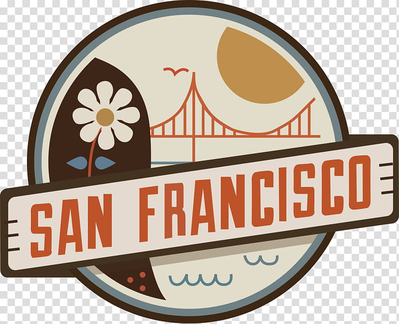 Logo, San Francisco, Label, Signage transparent background PNG clipart