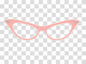 Retro Pink Novelty Sunglasses Transparent Background Png Clipart