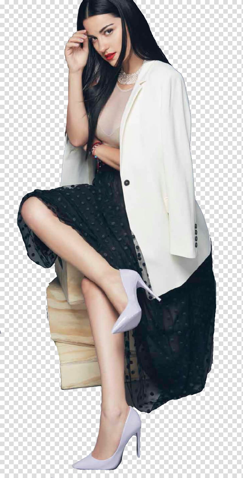 Maite Perroni , SelenaPurpleewDirect () transparent background PNG clipart