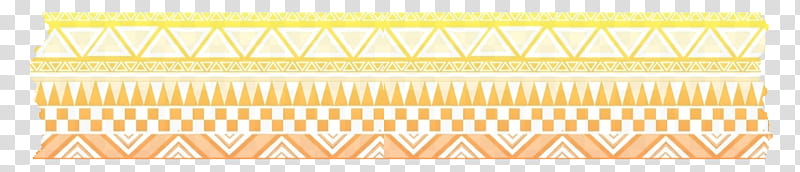 kinds of Washi Tape Digital Free, yellow and orange motif transparent background PNG clipart