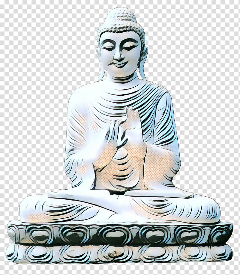 Buddha, Gautama Buddha, Classical Sculpture, Statue, Meditation, Stone Carving, Monument, Sitting transparent background PNG clipart