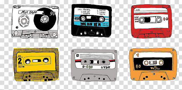 Blackberry Stone s, assorted-color tape cassette tapes transparent background PNG clipart