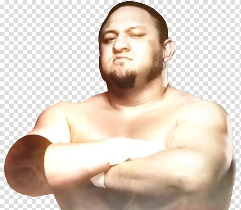 WWE Samoa Joe render  transparent background PNG clipart