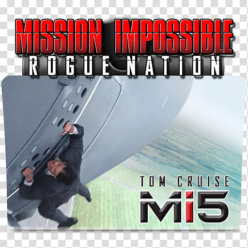 Movies Folders , Mission Impossible . Rogue Nation icon transparent background PNG clipart