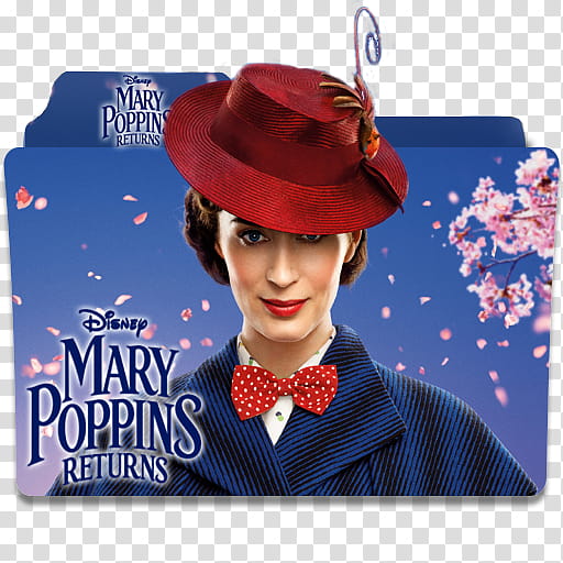 Mary Poppins Returns  Movie Folder Icon ,  () transparent background PNG clipart