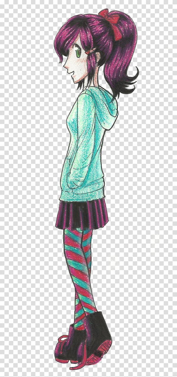 Vanellope, girl illustration transparent background PNG clipart