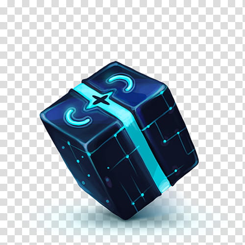 Cute Cubes, squared blue and teal box transparent background PNG clipart
