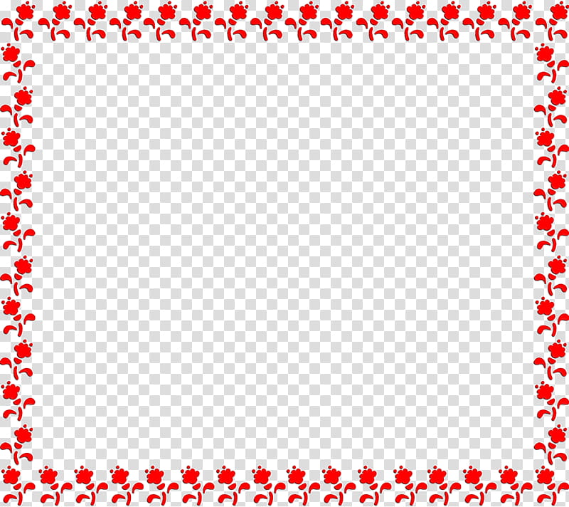 red line pattern rectangle heart, Flower Rectangular Frame, Floral Rectangular Frame, Watercolor, Paint, Wet Ink transparent background PNG clipart