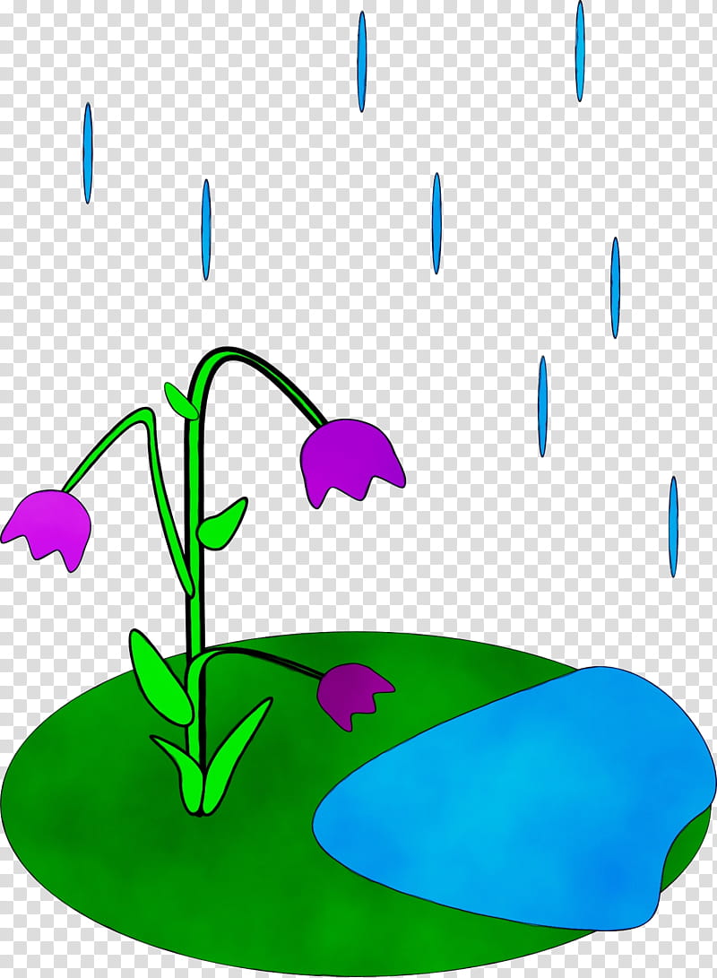 Watercolor Flower, Paint, Wet Ink, April Shower, Rain, Thunderstorm, Line, Plant transparent background PNG clipart