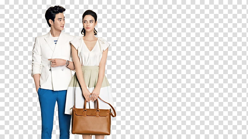 Kaya Scodelario and Kim Soo Hyun Render transparent background PNG clipart