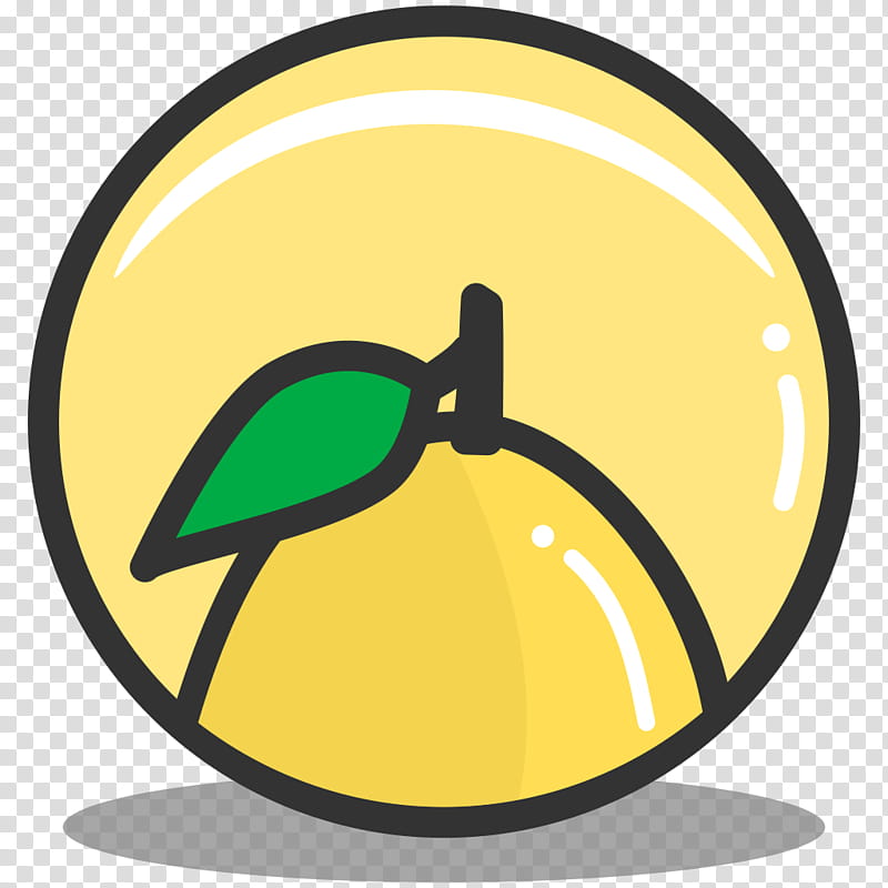 Cartoon Lemon, Food, Fruit, Orange, Button, Nutrition, Yellow, Green transparent background PNG clipart