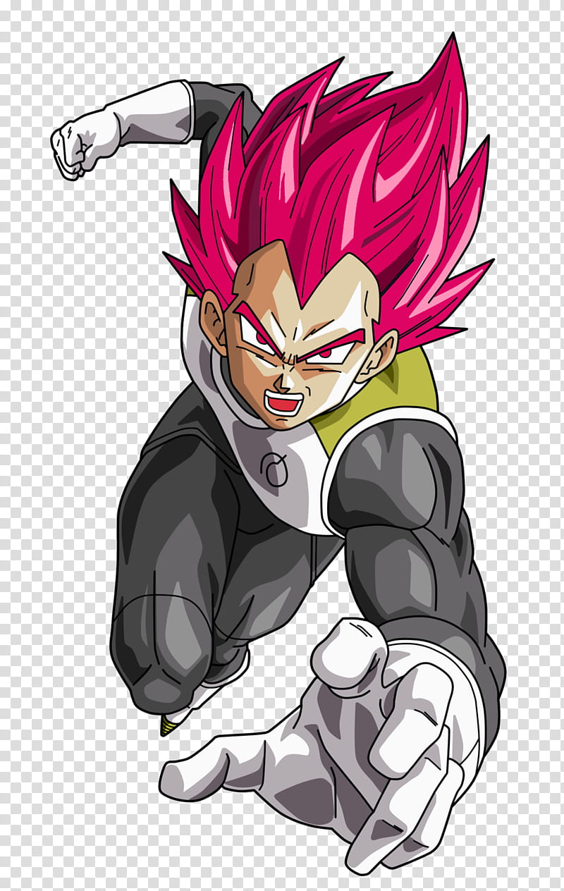 Vegeta FnF Ssj God Recoloreo transparent background PNG clipart