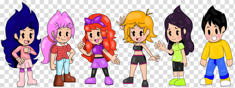 The Tazmilly Sixtuplets (My New Earthbound Oc&#;s) transparent background PNG clipart