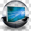 Sphere   , flat screen television digital illustration transparent background PNG clipart