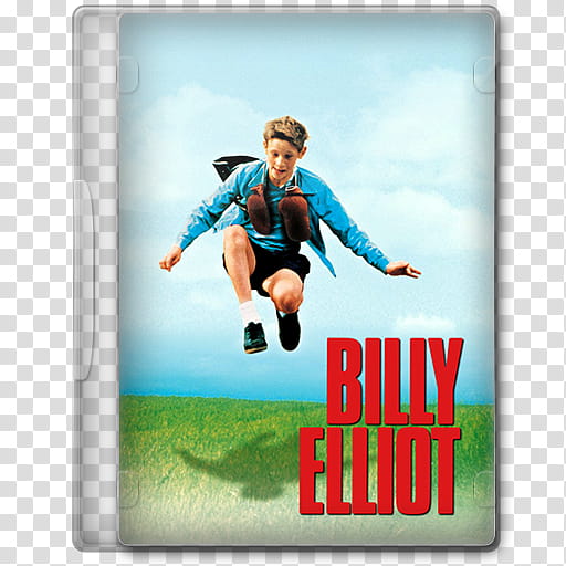 DVD Icon , Billy Elliot (), Billy Ellion folder case transparent background PNG clipart