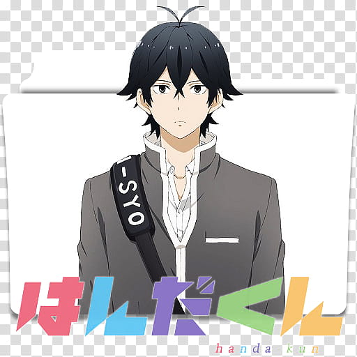 Anime Icon , Handa-kun v, Handa kun anime character transparent background PNG clipart