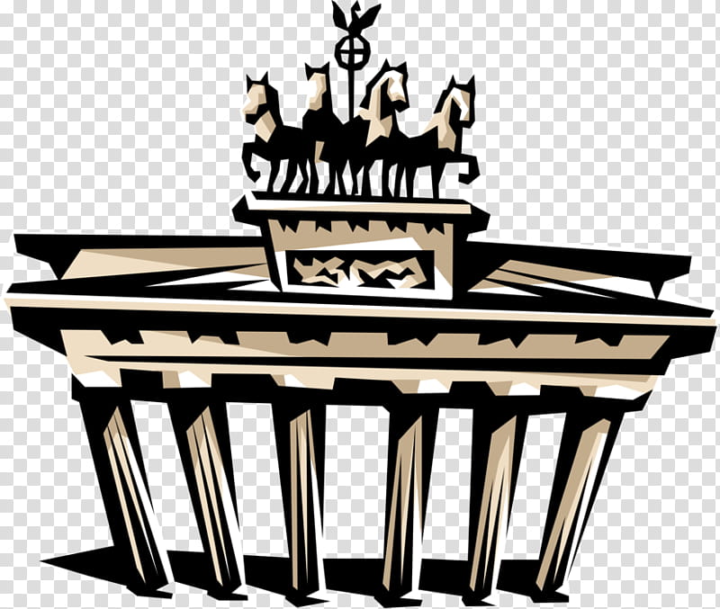 Table, Brandenburg Gate, Neoclassicism, Brandenburg An Der Havel, Logo, Berlin, Furniture, Line transparent background PNG clipart